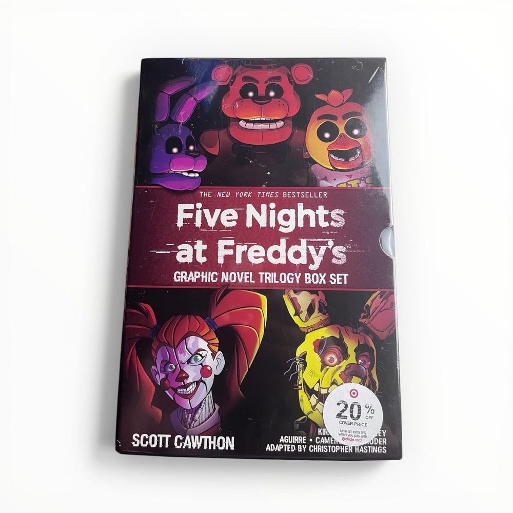 Five Nights at Freddy's Graphic Novel Trilogy Box Set by Kira Breed-Wrisley‎ and